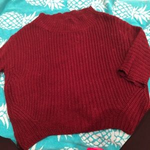 Oversized Red Sweater